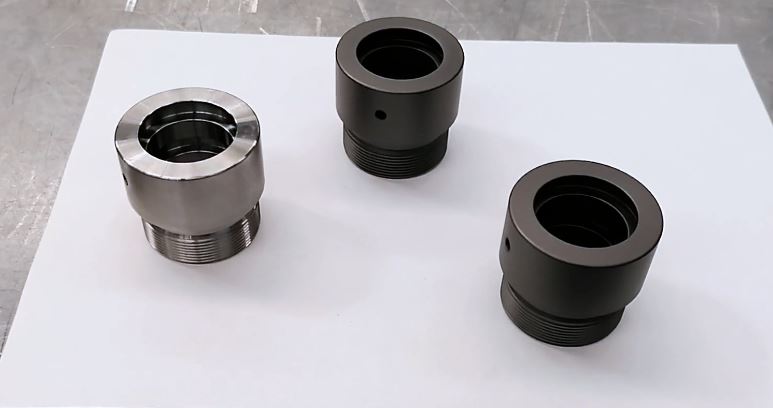Ferritic Ion/Plasma nitrocarburising and post-oxidation of cylinder head glands 