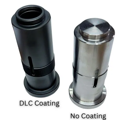 Nitrided+DLC coated parts